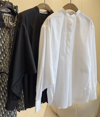 CD 25 Shirt Black White Cotton