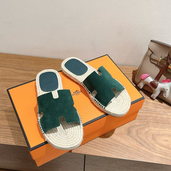 HM Men's 25 Antigua Espadrille Slide Suede 563957