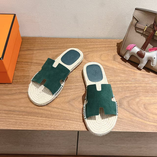 HM Men's 25 Antigua Espadrille Slide Suede 563957