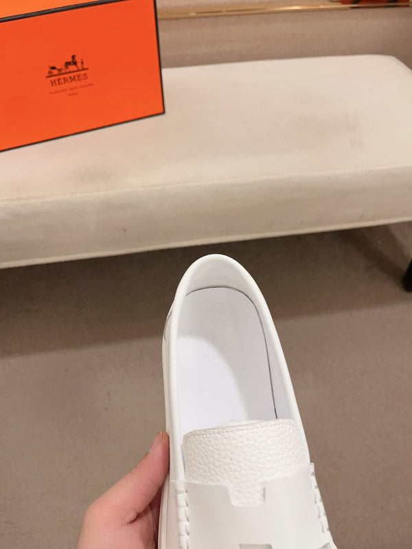 Mocassino da uomo HM in pelle di vacchetta 564400