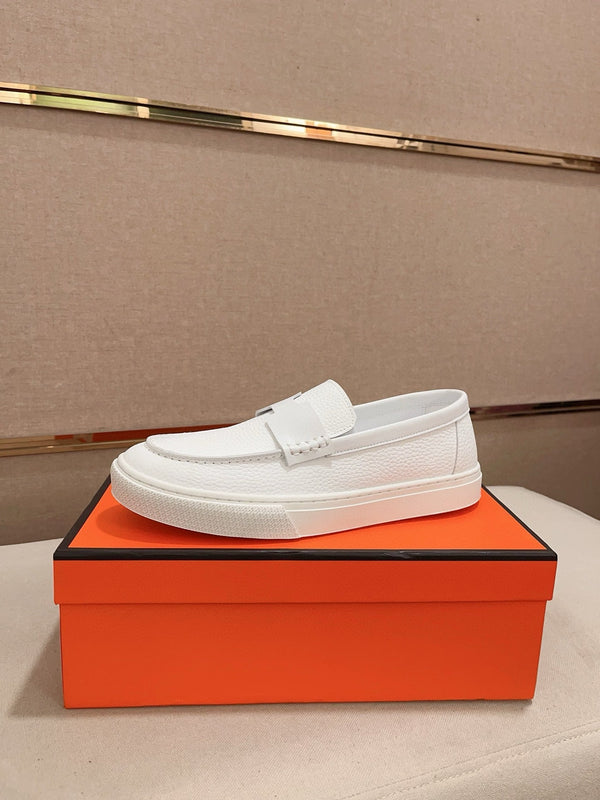 Mocassino da uomo HM in pelle di vacchetta 564400