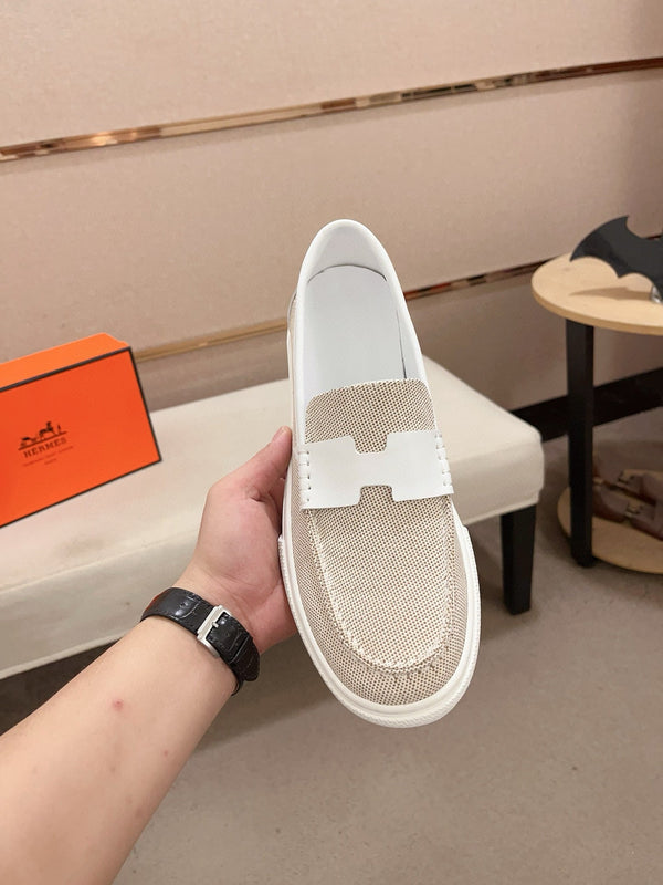 Mocassino da uomo HM in pelle di vacchetta 564400