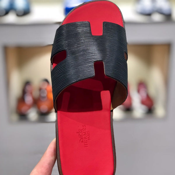 HM Men's Izmir Slide in pelle bovina 567134