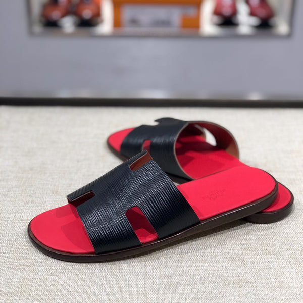 HM Men's Izmir Slide in pelle bovina 567134