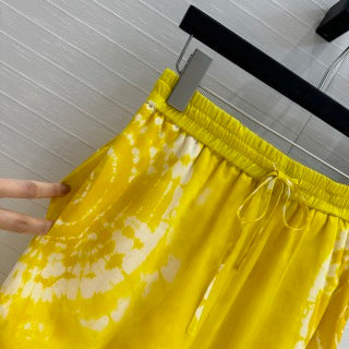 CD 25 Dopamine Dye Pattern Set Yellow Cotton