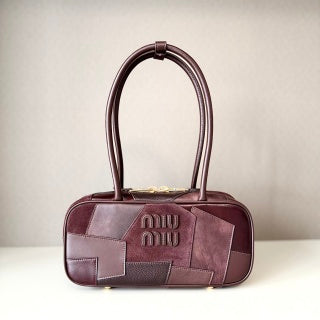 MiuMiu Valentine's Day Limited Bag Suede Mix Leather