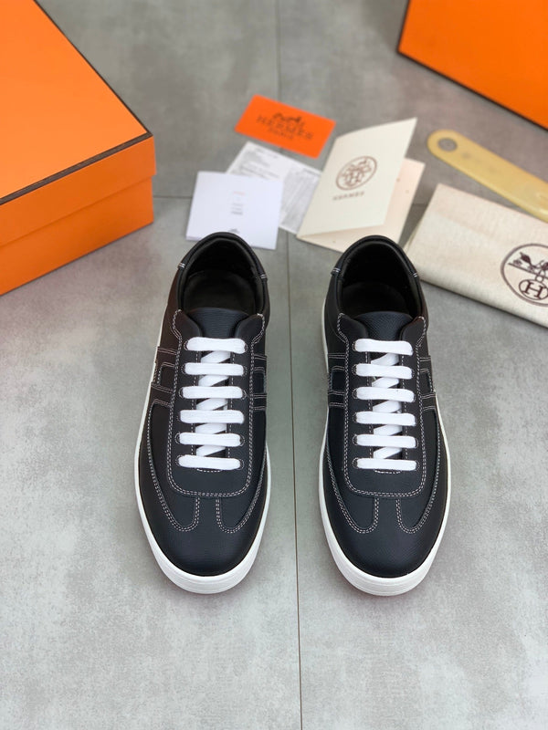 Sneaker da uomo HM in pelle di vacchetta multicolore 603244