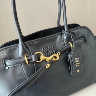 MiuMiu popular vintage tote bag 44cm sheepskin