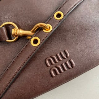 MiuMiu Aventure 25ss shoulder bag 33cm leather
