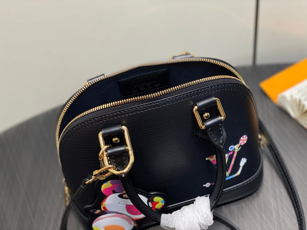 LV x TM ALMA BB Bag 23.5cm Epi leather 331720