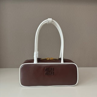 MiuMiu bowling ball bag 12cm calfskin