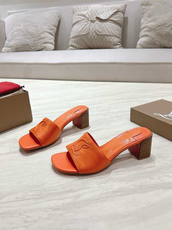 CL 25 Slipper 8.5cm Gloss Calf Patent Leather 314945