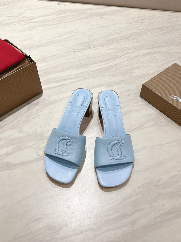 CL 25 Slipper 8.5cm Gloss Calf Patent Leather 314945