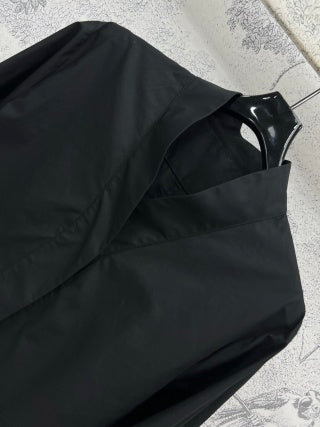 CD 25 Kimono Collar Long-sleeved Shirt Cotton