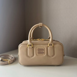 Miu Miu Wander Matelassé Bag Leather