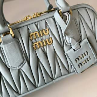 MiuMiu Arcadie matelassé nappa bag leather