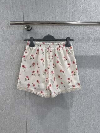 Prada 2025 Floral Set White mix Red Cotton 223007