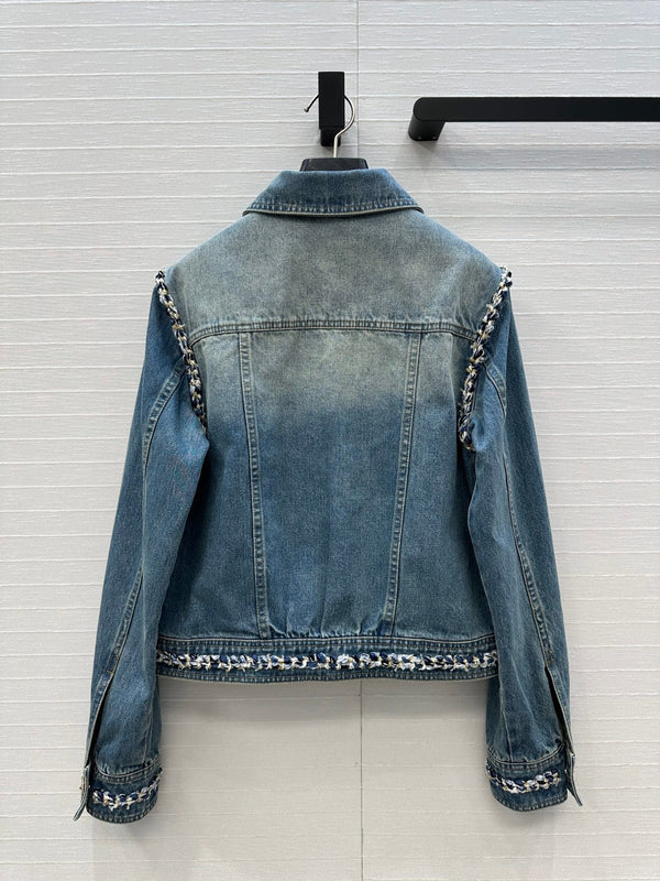Veste en jean CC 25 en coton bleu