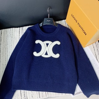 Celine 25 Logo Sweater Wool 289145