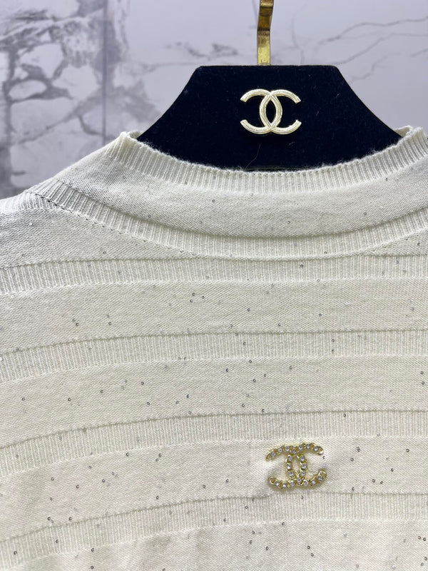 Pull col roulé en laine Chanel 2025