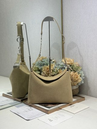CD Diorly Bag Taupe in Oxford Velvet 288388