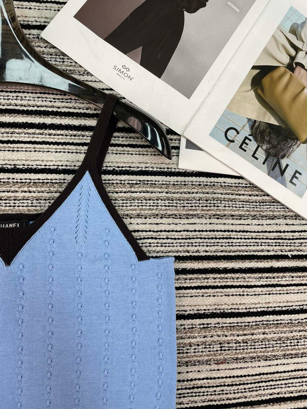 Chanel 2026 V-neckline Camisole Cotton