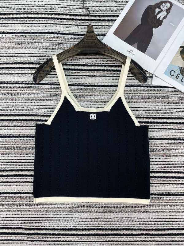 Chanel 2026 V-neckline Camisole Cotton