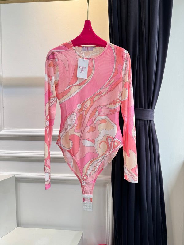 Combinaison pantalon Pucci en coton imprimé