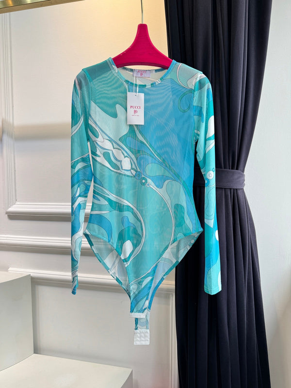 Combinaison pantalon Pucci en coton imprimé