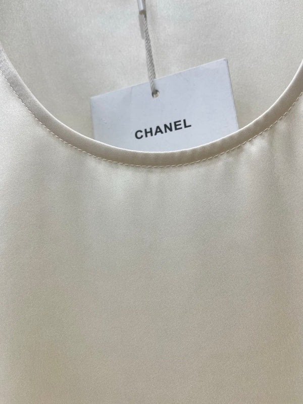 CC Sleeveless Vest in Acetate