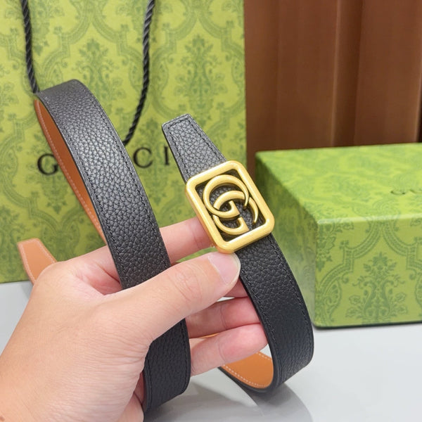 GG Marmont Reversible 2.5cm Belt Leather 213010
