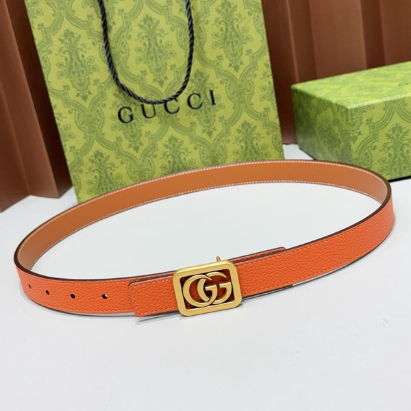 GG Marmont Reversible 2.5cm Belt Leather 213030