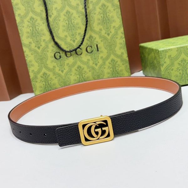 GG Marmont Reversible 2.5cm Belt Leather 213030