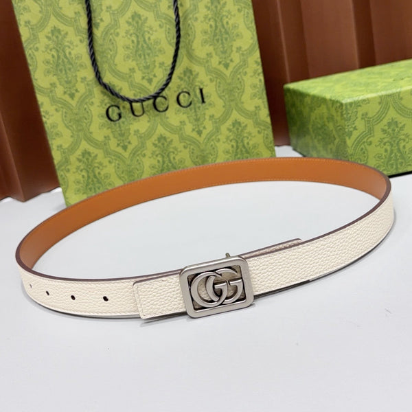 GG Marmont Reversible 2.5cm Belt Leather 213030