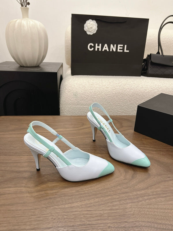 CC 2026 Slingback 90mm Suede Sheepskin 191448