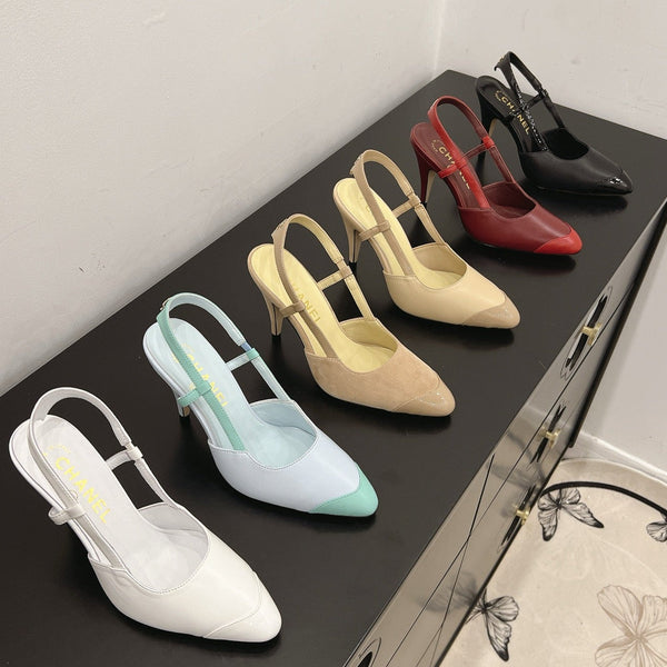 CC 2026 Slingback 90mm Suede Sheepskin 191448