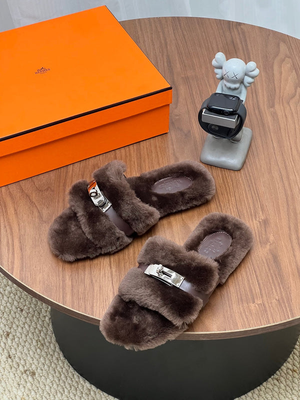 HM 26s Frenzy Mules Shearling 177989