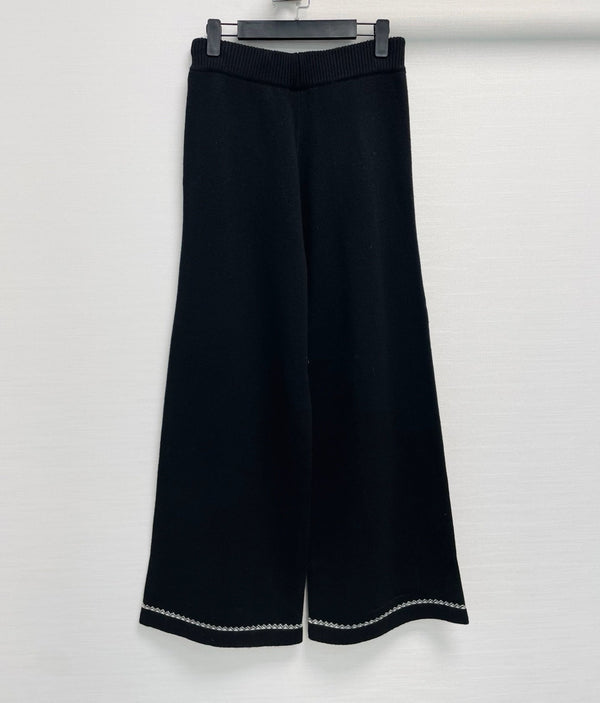 CD 26s Jacket Pants Set Black Wool Polyester 438891
