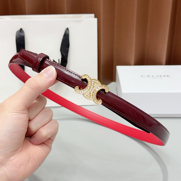 CE 26FW 1.8cm Belt Calfskin Leather 219151