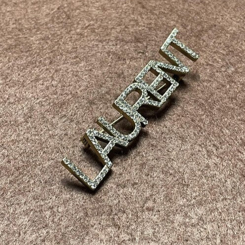 YSL Brooch Silver 170544