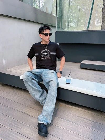 CC 2026 Men's Casual Short-Sleeve T-Shirt Fabric 419230