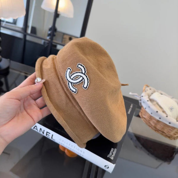 CC Beret Brown Cotton 262180