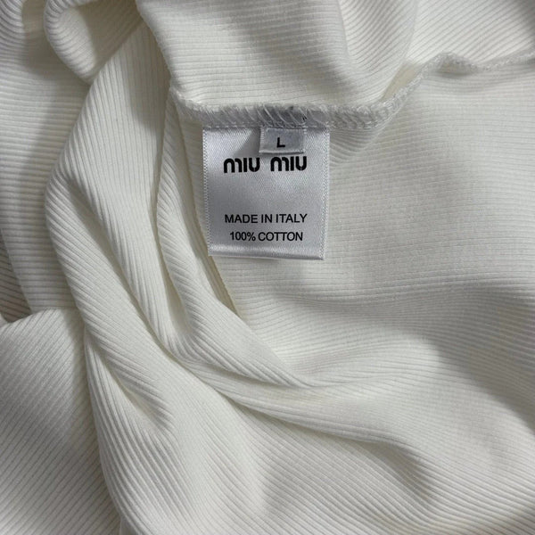 MIUMIU FITTED TANK TOP STYLE 362