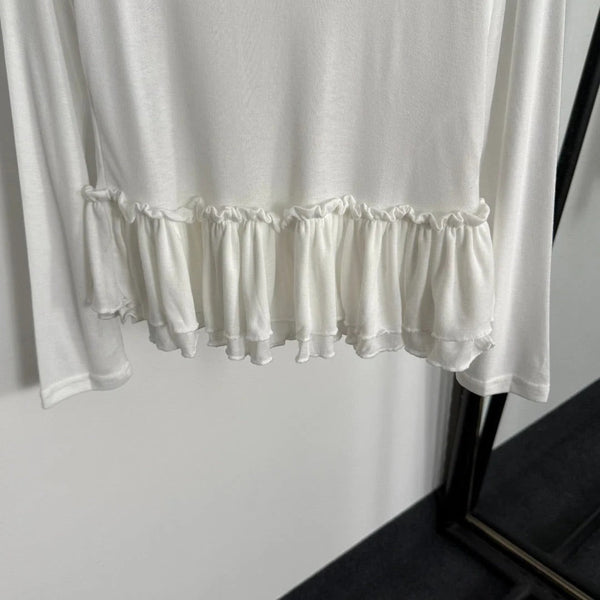 MIUMIU LONG-SLEEVE T-SHIRT STYLE 253