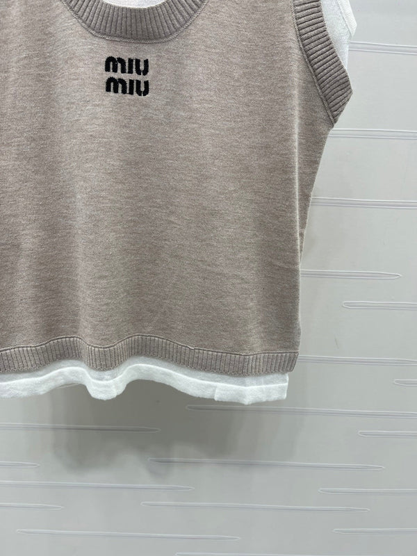 Miu 2026 Vest Shirt Wool 643214