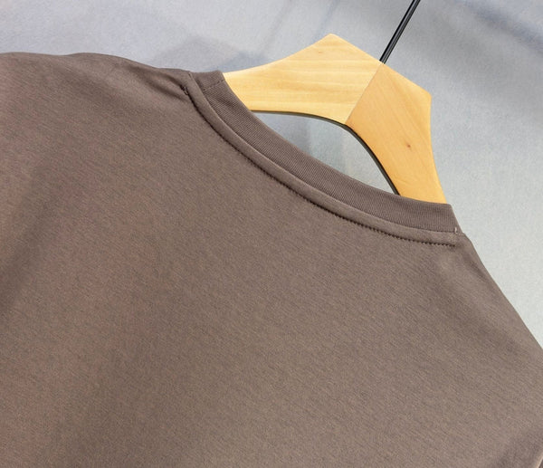 FF 2026 Men's Short-Sleeve T-Shirt Brown Cotton 737223