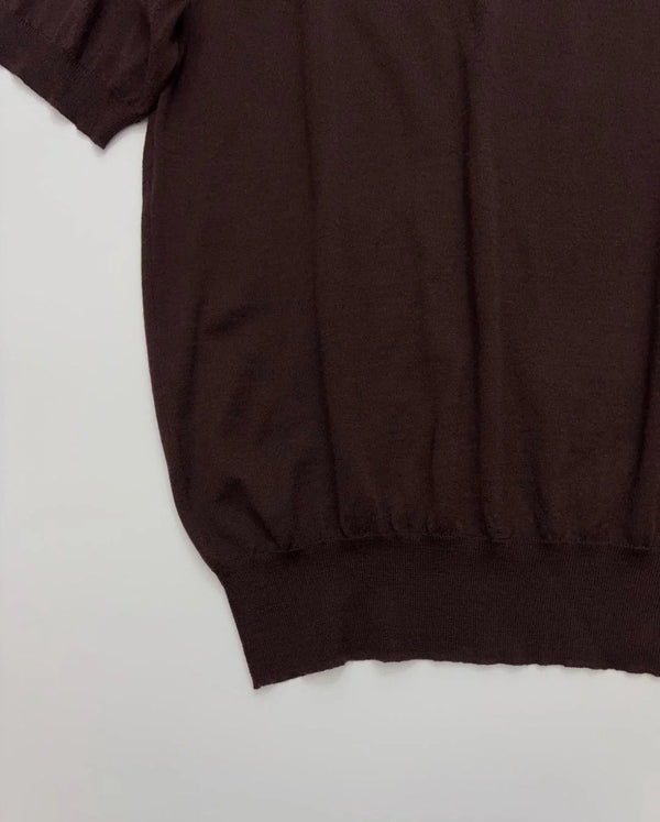 PRADA PULL TRICOT COL ROULÉ MANCHES COURTES 25S 547