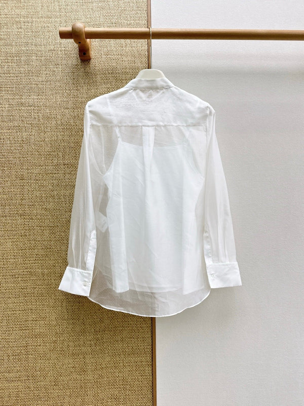 CD 2026 Ruffle Shirt Tulle 571406