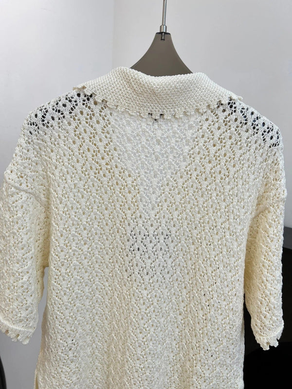 CC 2026 Knit Sweater Cream Cotton 637494