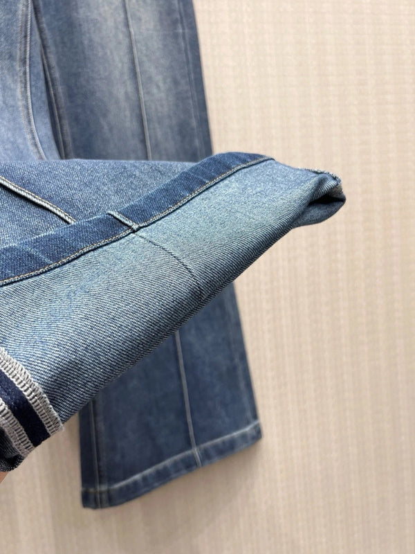 CD 2026 Washed Blue Pants Cotton 400650
